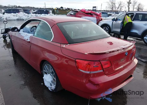 2009 BMW 328I z USA, uszkodzony, nr VIN WBAWR33559P460071